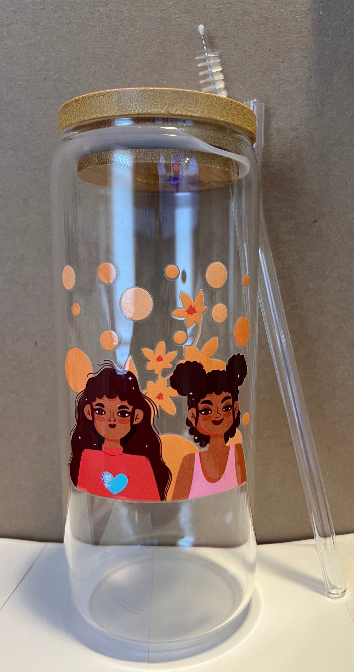 Inspirational Glass Cup (20 oz.) - Friendship Glass